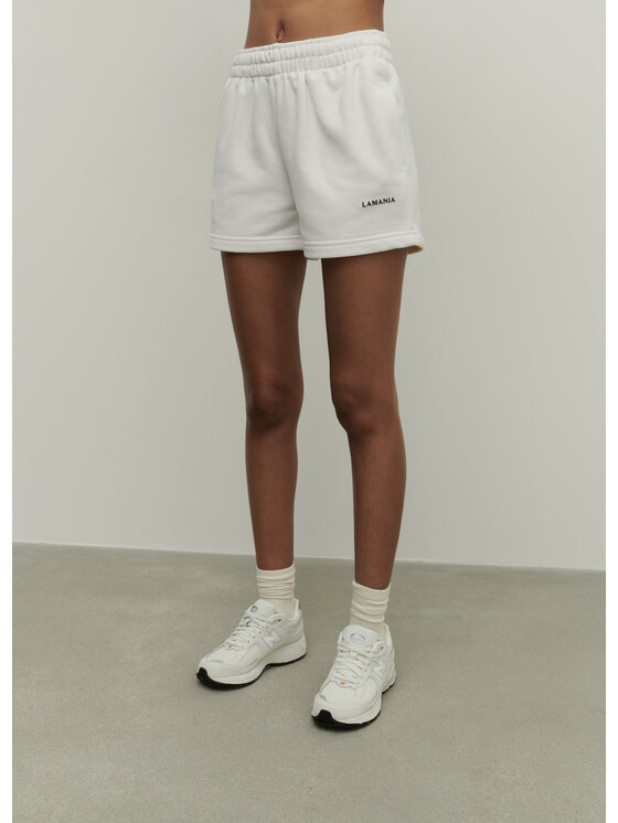 La Mania La Mania Pantaloncini NOKO 3 Bianco Classic Fit