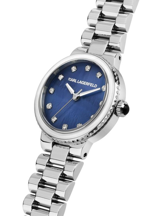 KARL LAGERFELD KARL LAGERFELD Zegarek R0553104513 Srebrny