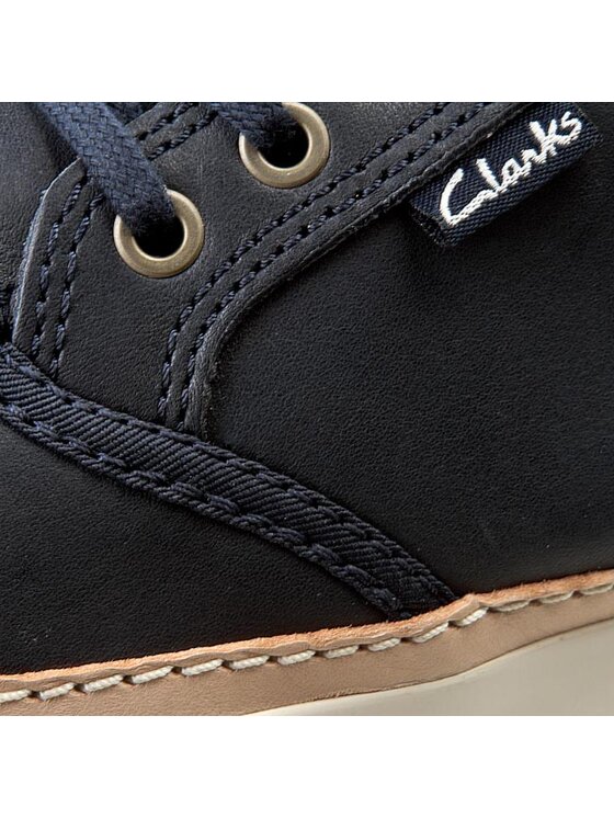 Clarks Clarks Halbschuhe Torbay Craft 261076417 Dunkelblau