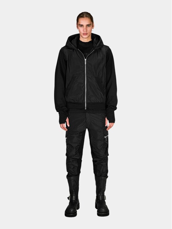 MADE BY SOCIETY MADE BY SOCIETY Kurtka anorak GRAFT - H17676 Czarny Basic Fit
