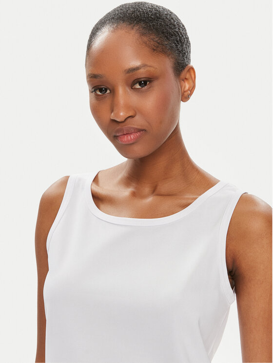 CMP CMP Top 39T5666 Biały Regular Fit
