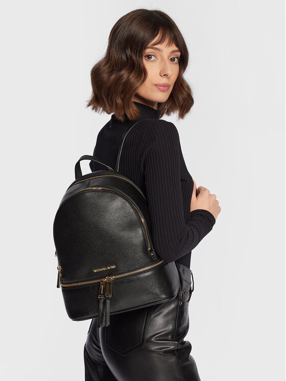 MICHAEL Michael Kors MICHAEL Michael Kors Hátizsák Rhea Zip 30S5GEZB1L Fekete