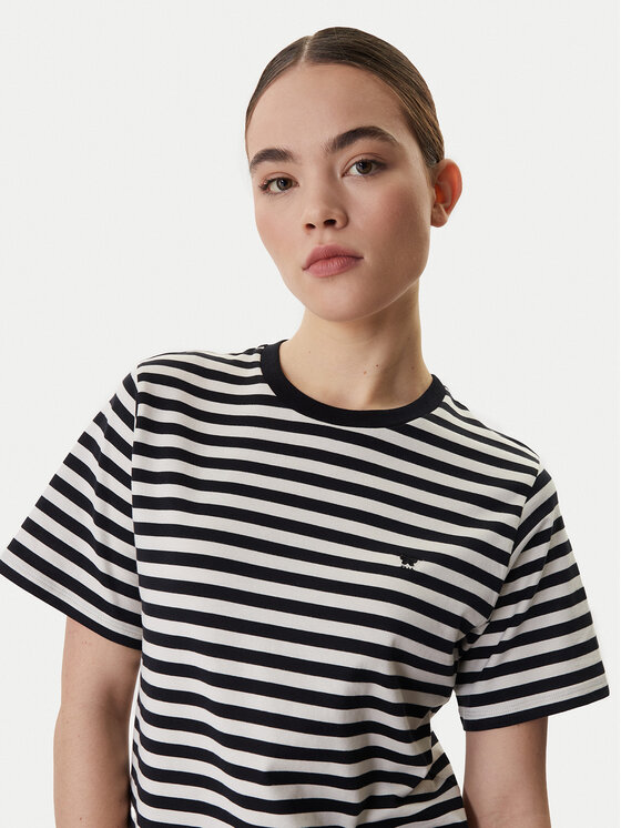 Weekend Max Mara Weekend Max Mara T-krekls Venaco 2615971031 Melns Relaxed Fit