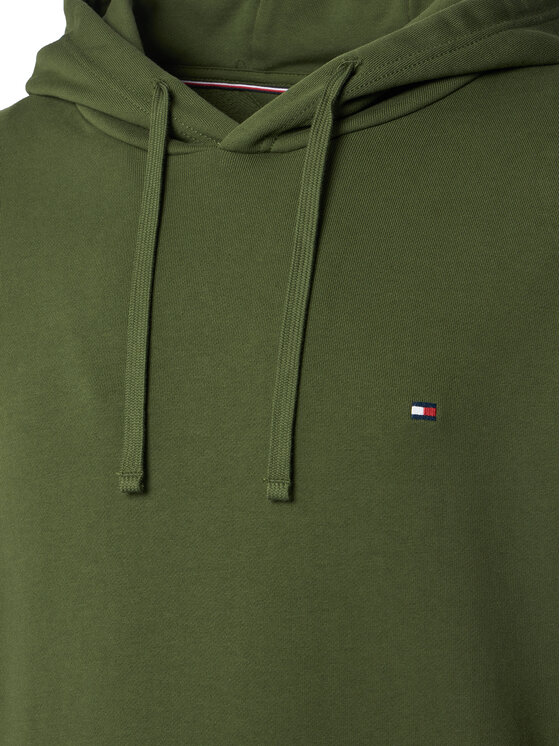 Tommy Hilfiger Tommy Hilfiger Sweatshirt Essential MW0MW37235 Grün Regular Fit