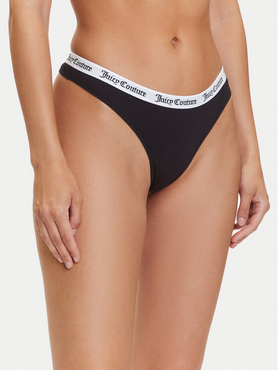 Juicy Couture Juicy Couture Sada 3 kusů string kalhotek Diana JCLTH224571 Barevná
