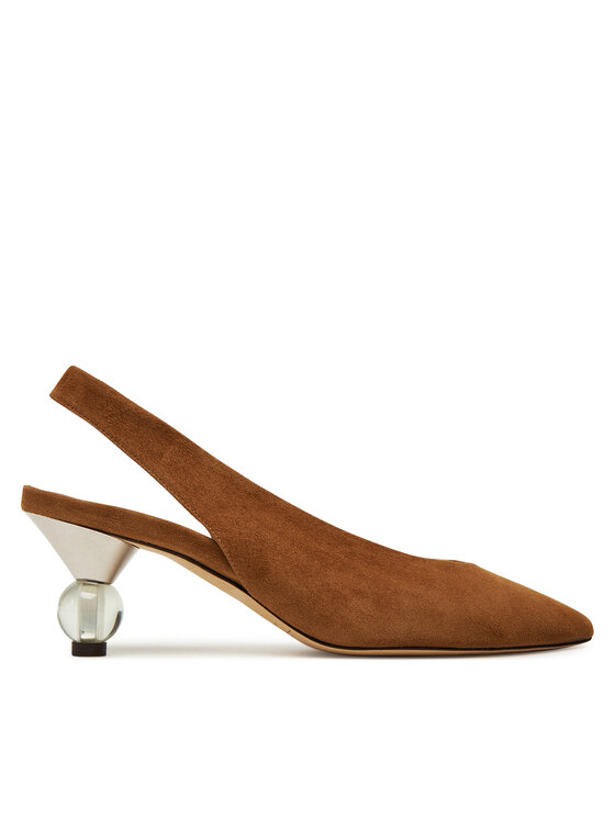 Weekend Max Mara Sandały Orma 2525526094600 Brązowy