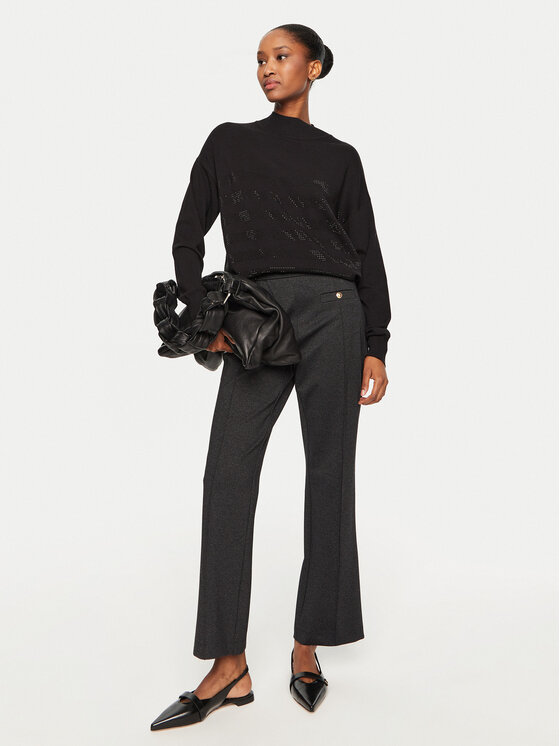 LOLA CASADEMUNT lola_casademunt Pulover LF2411018 Negru Regular Fit