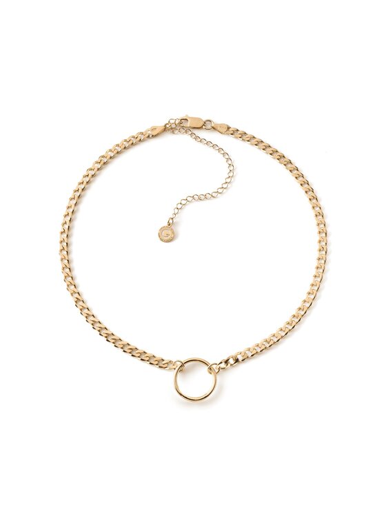 Choker Giorre, Żółte złocenie, 8140/82629