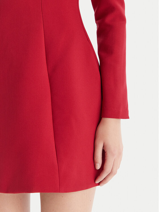 Bardot Bardot Cocktail obleka Delphi 59527DB Rdeča Regular Fit