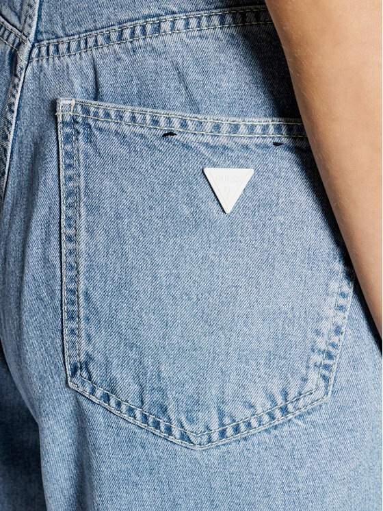 Guess Guess Džínsy Jacqueline W02A53 D3LI3 Modrá Relaxed Fit