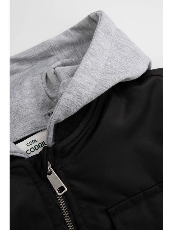Coccodrillo Coccodrillo Prechodná bunda WC5152701OBJ-021 Čierna Regular Fit