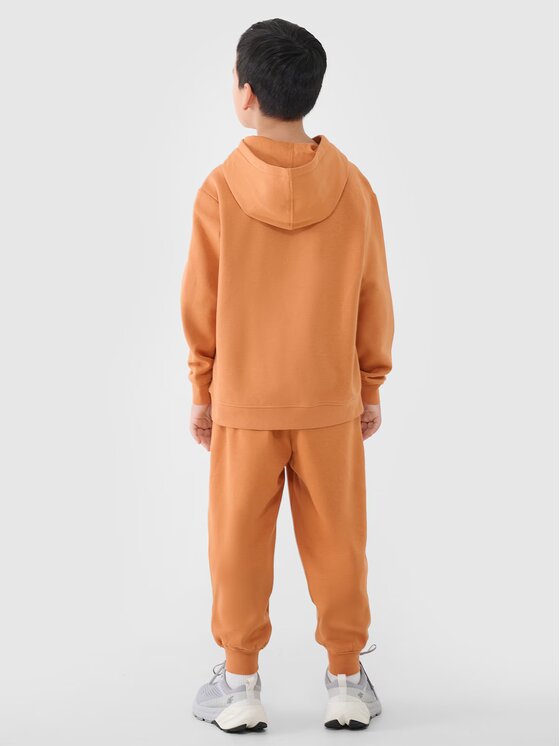 4F 4F Pantaloni da tuta 4FJRSS25TTROM1340-70S Arancione Regular Fit