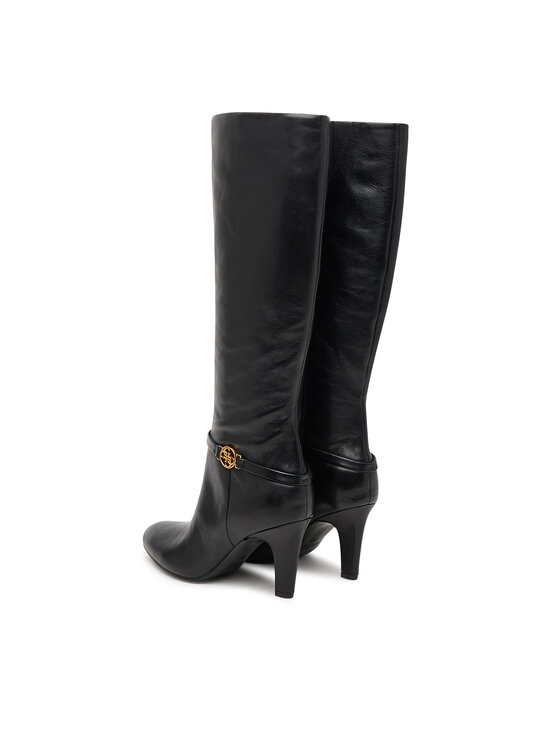 Guess Guess Ботуши FLFOAT LEA11 Черен