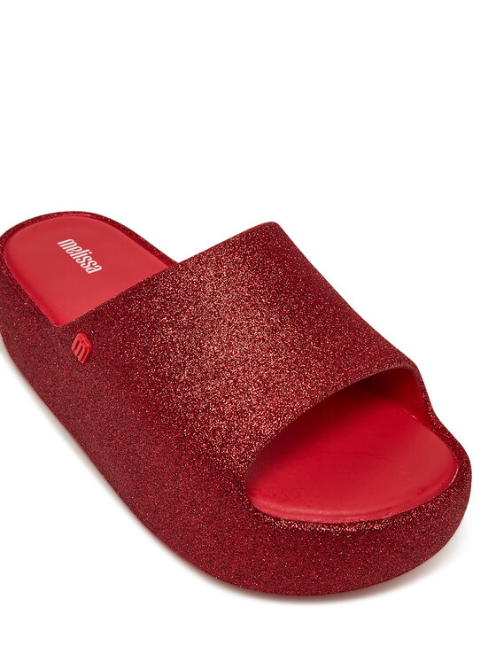 Melissa Melissa Klapki Free Platform Slide 36126 Czerwony