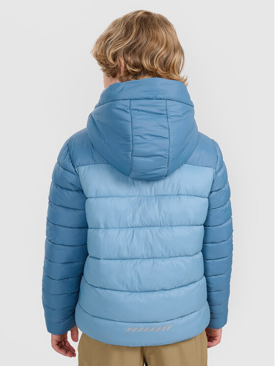 4F 4F Kurtka puchowa 4FJRAW25TDJAM0770-32S Granatowy Regular Fit