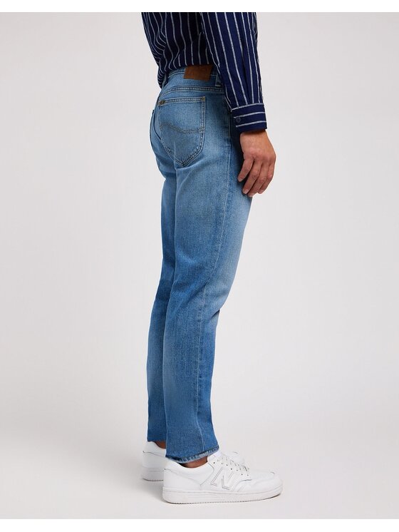 Lee Lee Jeansy Rider Niebieski Slim Fit
