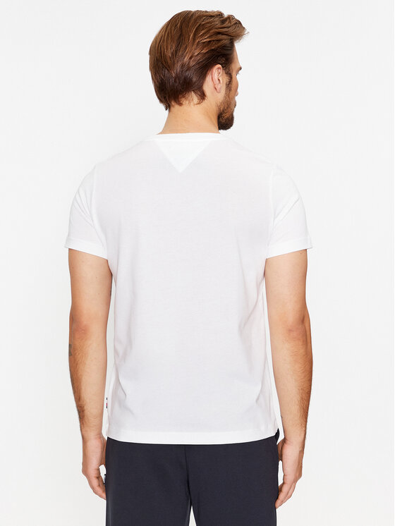 Tommy Hilfiger T-Shirt MW0MW32602 Weiß Regular Fit CN8167