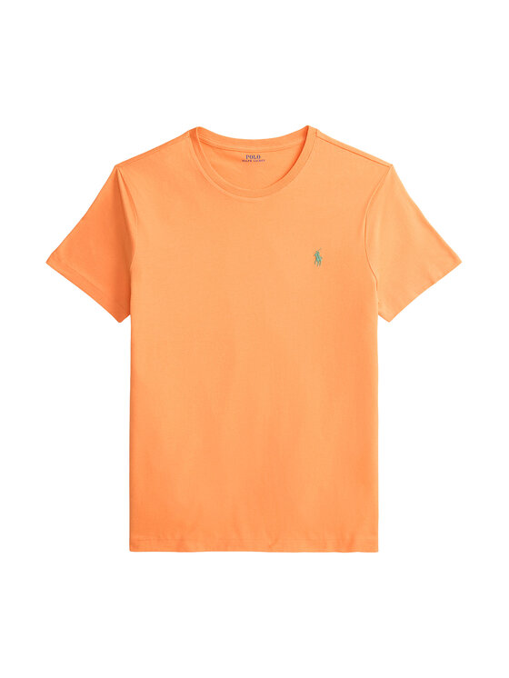 Polo Ralph Lauren Polo Ralph Lauren Tričko 710671438457 Oranžová Custom Slim Fit
