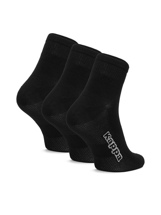 Kappa Kappa Дълги чорапи CEO_KR_FRESH_SS26 (3-PACK) Черен