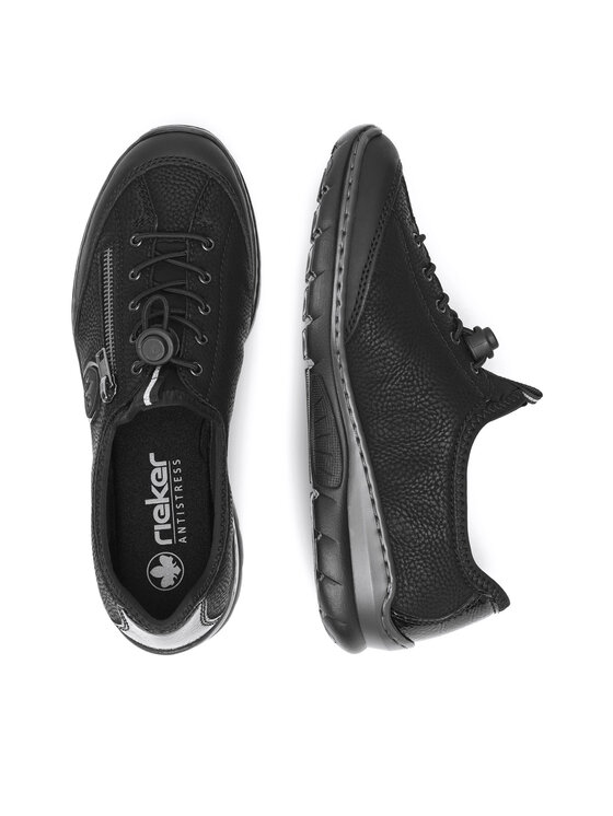Rieker Rieker Halbschuhe L3263-00 Schwarz