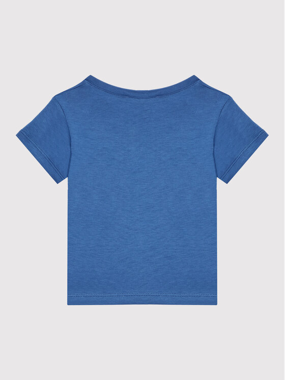 United Colors Of Benetton United Colors Of Benetton Majica 3I1XG102N Modra Regular Fit
