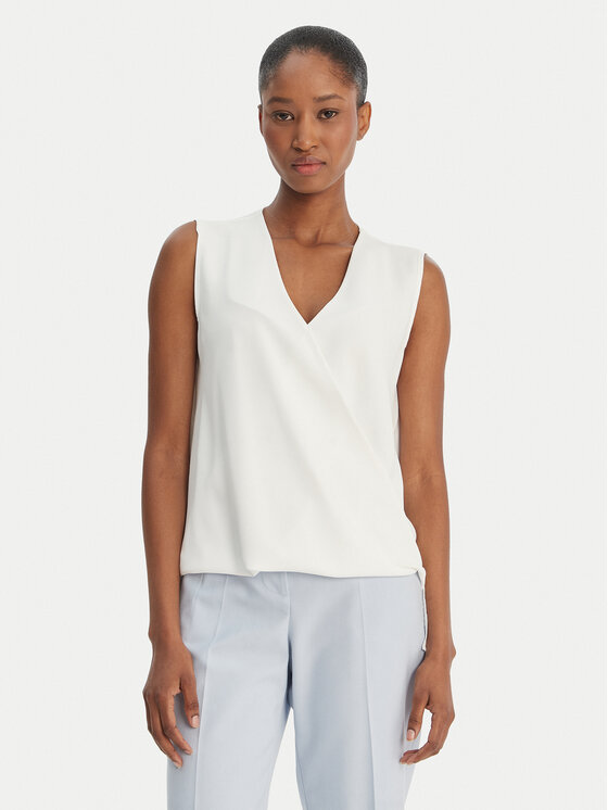 Rinascimento Rinascimento Blusa CFC0128622003 Bianco Regular Fit