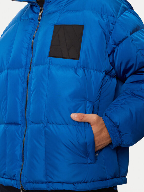 Armani Exchange Armani Exchange Пуховик 6DZB21 ZN4XZ 15DS Голубий Regular Fit