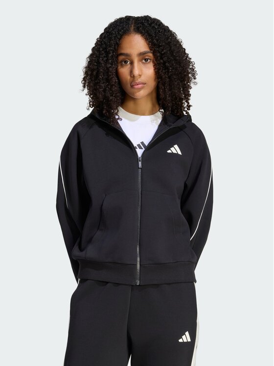 adidas adidas Bluza 167866 Czarny Loose Fit