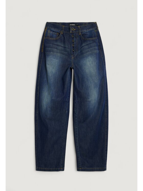 Desigual Desigual Jeansy DENIM_BOMBI Niebieski Casual Fit