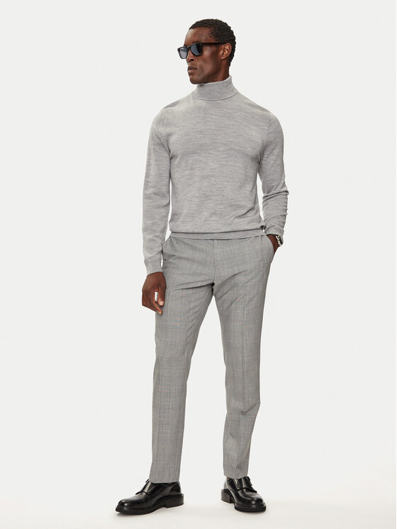 Pierre Cardin Pierre Cardin Sveter C5 50703.5037 Sivá Regular Fit