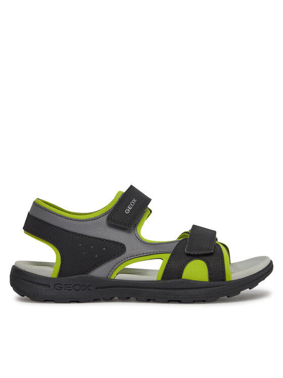 Geox Geox Sandále J Vaniett Boy J455XC 015CE C0802 S Čierna