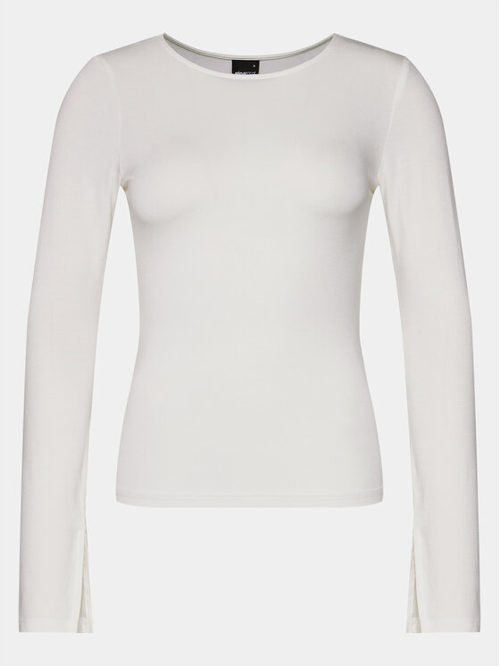 Gina Tricot Gina Tricot Μπλουζάκι 20789 Λευκό Slim Fit