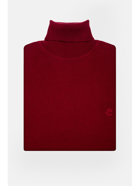 Lancerto Lancerto Golf Alonzo Bordowy Regular Fit