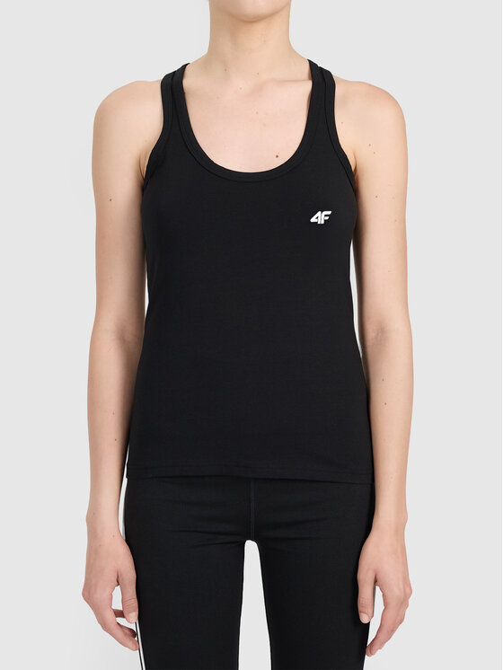 4F 4F Top 4FWMM00TSLEF300 Czarny Active Fit