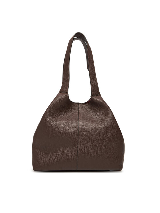 Coccinelle Coccinelle Ročna torba Hand Grained L E1 SHA 11 02 01 Rjava
