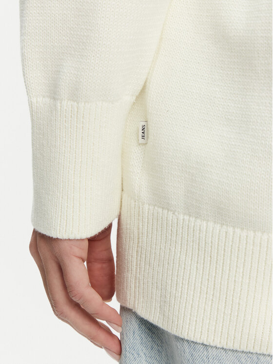 Guess Jeans Guess Jeans Strickjacke W5RR49 Z3HM1 Écru Regular Fit