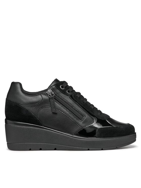 Geox Geox Laisvalaikio batai D Ilde D36RAC 05422 C9999 Juoda