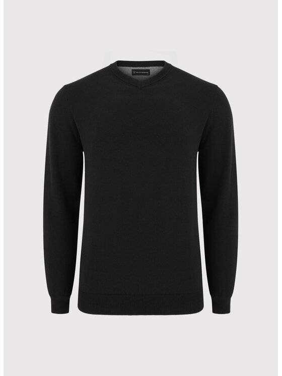Pako Lorente Pako Lorente Sweter P24WB-2X-011 Czarny Classic Fit