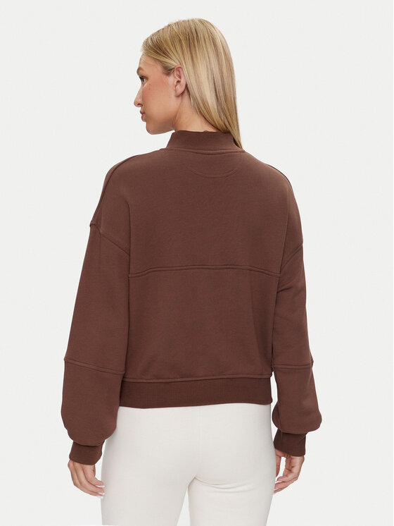 Reebok Reebok Sweatshirt Coverup 10007628 Braun Regular Fit