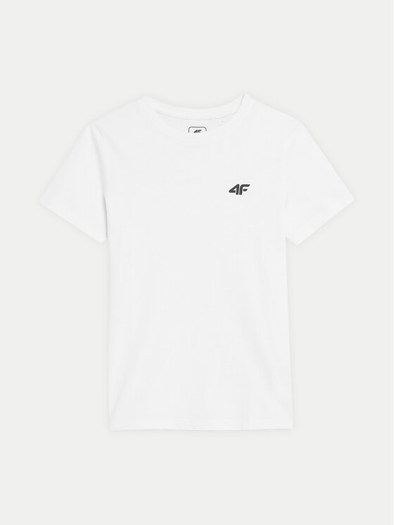 4F 4F Тишърт 4FJWSS24TTSHM1116 Бял Regular Fit