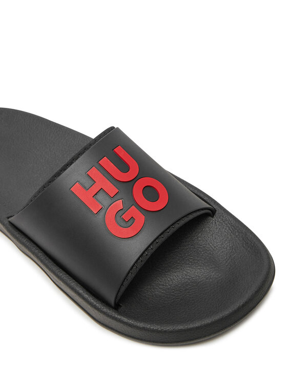 HUGO Hugo Nazouváky Nil Slid mdtpu N 50497864 Černá