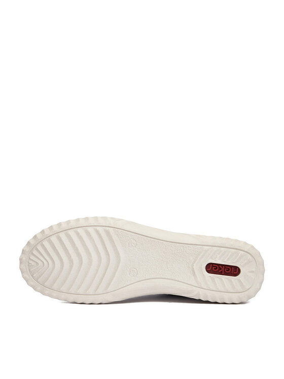 Rieker Rieker Sneakersy N0900-81 Biela