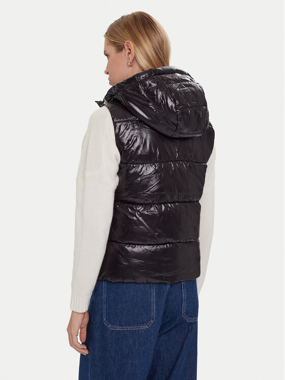 Morgan Morgan Vestă 252-GMODON Negru Regular Fit