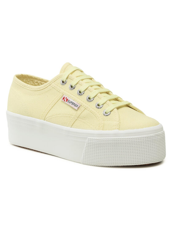 Superga Superga Кросівки 2790 Cotw Linea Up And Down S9111LW Жовтий