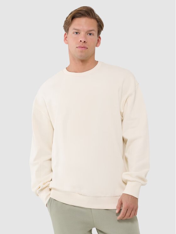 4F 4F Felpa 4FWSS25TSWSM1536-12S Bianco Oversize