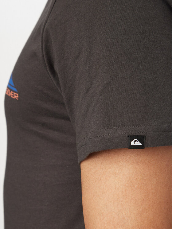 Quiksilver Quiksilver Тишърт EV Barrel Paradise EQYZT08285 Черен Regular Fit