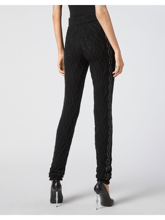PHILIPP PLEIN PHILIPP PLEIN Joggery 10623 Czarny Jogger Fit