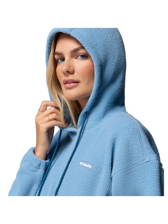 Columbia Columbia Polar Timber Meadow MTR Sherpa Fleece Hoodie 2173461447 Niebieski Regular Fit