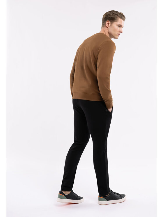 Volcano Volcano Bluza B-ANDY Brązowy Regular Fit