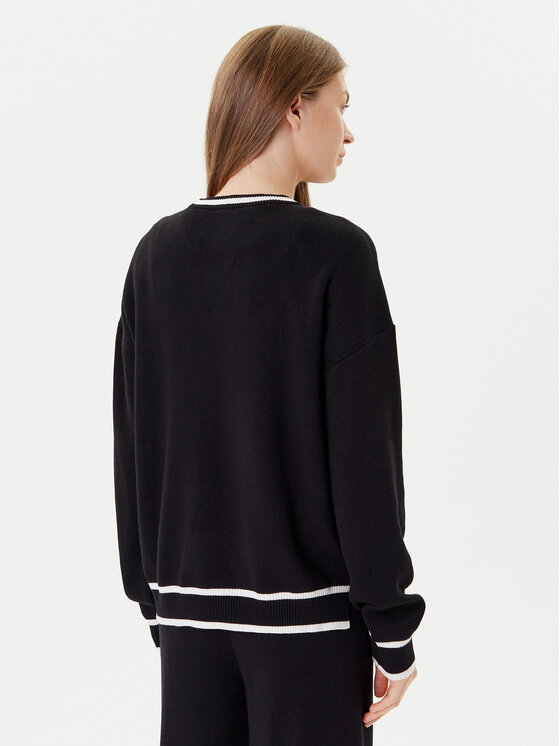 Liu Jo Liu Jo Pulover TF5230 MS59L Negru Regular Fit